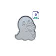 359672220_1323392081581041_2074389267704560477_n.jpg Kawaii Ghost with Lollypop Cookie Cutter and Stamp Set 2 piece file