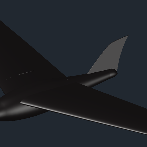 zagi rc plane 3D model