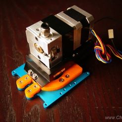DSC09013.jpg Free STL file Bulldog Extruder adapter for most carriages・3D printing template to download