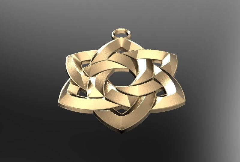 Download STL file Celtic knot 4 • 3D print design ・ Cults