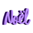 Noel.stl Рождественские блоки для письма