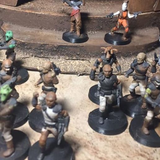 Scum and Villainy Corps Unit (Skiff Guards/Nikto Warriors/Weequay Pirates, star wars legion scale)