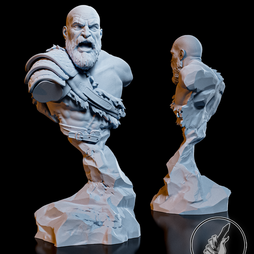 Bust of Kratos