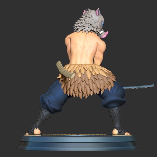 💬 Inosuke Hashibira・ 3D File for ・Cults
