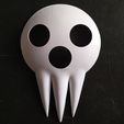 OS-Soul-Eater-Shinigami-Skull-Mask-2.jpg STL-Datei Soul Eater - Shinigami-Maske kostenlos・Modell für 3D-Druck zum herunterladen