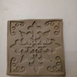 Rollo de gofrado para azulejos y baldosas 15cmx15cm