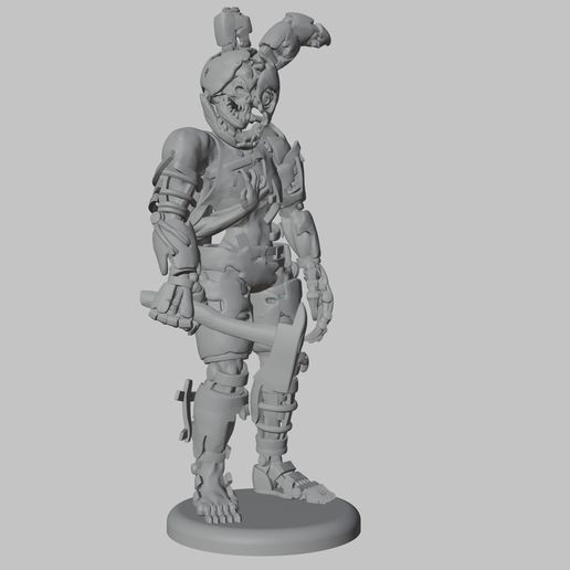 😵 Blighted Springtrap - Dead by Daylight・ STL File for 3D printing・Cults