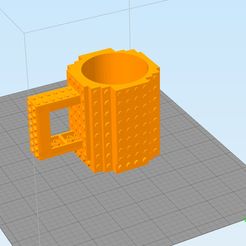 Taza Lego.jpg Free STL file Lego Mug・3D print model to download