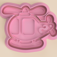 Helicopetero.png Transport set cookie cutter ( transport set cookie cutter )