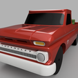 8877640c-b029-4678-af0a-408d735194f4.png Free 3D file 1964 Chevrolet C10 Pickup (Pinewood Derby Shell)・Object to download and to 3D print