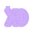 Freshie Mold 14816 - 1.stl xoxo - sweet kisses - freshie mold - STL for silicone mold