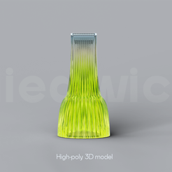 E_11_Renders_0.png Archivo STL Niedwica Jarrón E_11 | Florero impresión 3D | Modelo 3D | Archivos STL | Decoración del hogar | Jarrones 3D | Jarrones modernos | Jarrón de suelo | Impresión 3D | Modo jarrón | STL・Modelo para descargar y imprimir en 3D