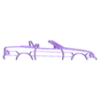 500sl 1991.stl Wall Silhouette: Mercedes Set