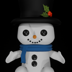 image_2023-12-09_000700736.png Snowman Funko Pop: Winter charm on your shelf