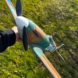 Spitfire5.jpg RC Spitfire Mk IX, wing span 1000 mm.