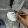 DesigningAirBrushSprayPot-07.jpg Airbrush Spray Pot Lid for IKEA KORKEN Glass Bottle