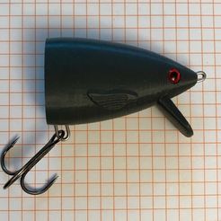 18e2999891374a475d0687ca9f989d83_display_large.jpg Free STL file Swimbait/Glidebait unbreakable Heads・3D printer design to download