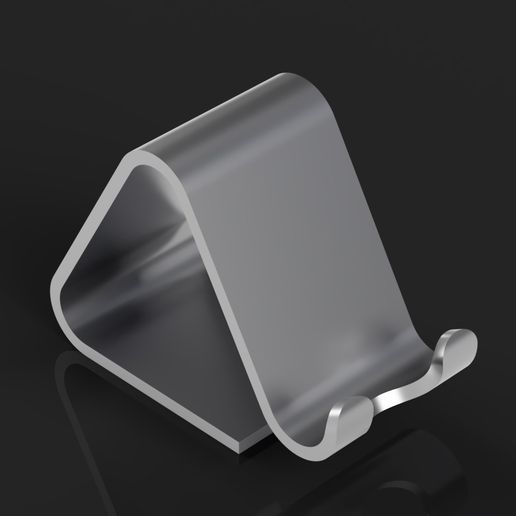 phone_holder_3.jpg Download free STL file Phone Holder • 3D printing template, Arostro