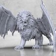 Manticore-01-01-01.jpg Fichier STL Manticore - Miniature de table・Objet imprimable en 3D à télécharger