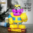 7.jpg Goofy Thanos Chibi STL para impresión 3D ChibiSTL 3DXM