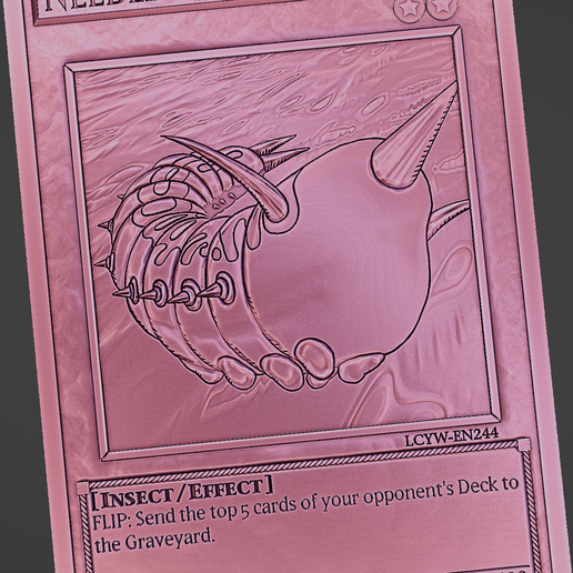 Needle Worm - yu-gi-oh! STL File for 3D printingCults
