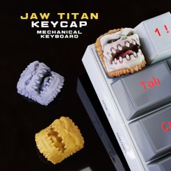 portada_titan_jaw_cults_cgtrader.jpg Jaw Titan - Keycap 3D for mechanical keyboard - AOT SNK -
