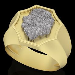 keyshot-jewelry-scene-setup-set-3.10440.jpg Файл STL Кольцо со львом・Идея 3D-печати для скачивания