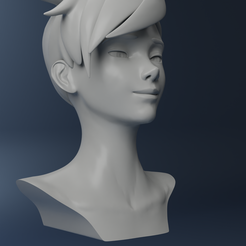 b.png OBJ-Datei Leuchtspurkopf・3D-Drucker-Vorlage zum herunterladen