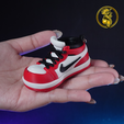 4.png Free Nike Jordan Keychain  Urban Vibes STL – FDM/ No AMS/ 3MF Ready! 🏀🔑