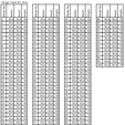 Dimensions.png Table or Desk Riser/Leveling for Any Kind of Table Legs