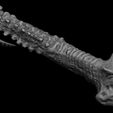 08.jpg 3D BASKILI ŞAMAN PREDATOR BİYOMASK BALTASI VE HANÇERİ PREDATOR 2