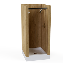 Shower_2019-Jun-26_02-34-14AM-000_CustomizedView9180047399.png Free STL file Dollhouse Shower 1/24 Scale・3D printer design to download