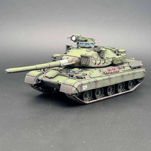 AMX-30B2+AMX-30S (France+Saudi, Cold War) (1:56 and 1:100 scale)