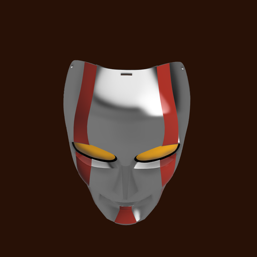 🪖 Megaloman Cosplay Mask・ STL File for 3D printing・Cults