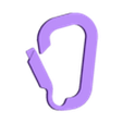 Flexi_Carabiner.stl Flexible Carabiner