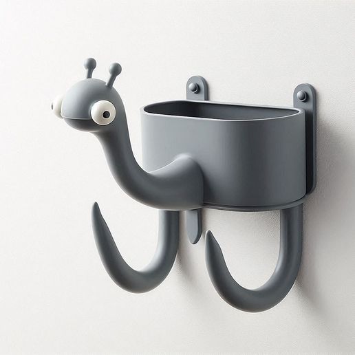 Animal Style Wall Mounted Hook Decorative Functional Organizer Holder