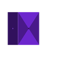 ThirdCubeP_Hole_50mm.stl Cube (Thirds) Dissection: Three Congruent Pyramid Combos