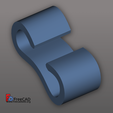 cableholder_freecad.png Free STL file Cable Clip・Model to download and 3D print, compute4you