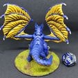 2019-12-09_07.57.49-1.jpg Archivo STL gratuito Dragón azul para juego de rol de mesa de 28 mm・Objeto imprimible en 3D para descargar