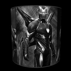 1.jpg Archivo 3D gratis Litophania Iron man・Plan de la impresora 3D para descargar
