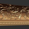 26-CNC-Art-3D-RH-vol-2-300-cornice.jpg CORNICE 100 3D MODEL IN ONE  COLLECTION VOL 2 classical decoration