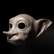 3.png Dobby - Harry Potter Movie Cospay Costume Face Mask 3D print model
