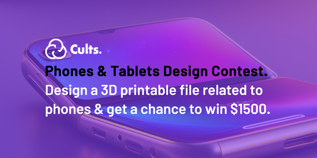 Contest • Create a 3D printable model related to smartphones or tablets.