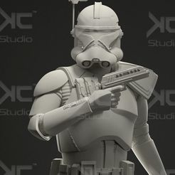 captain-rex-star-wars-fanart-3d-model-stl-2.jpg Captain Rex - Star Wars Fanart 3D print model