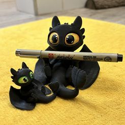 Porta-canetas sem dentes ( Suporte GRÁTIS )