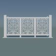 3D-model-Railing-Balcony.png Modèle 3D Garde-corps - Balcon