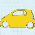 Web-capture_21-11-2023_15319_www.tinkercad.com.jpeg Smart ForTwo W451 2nd Gen Silhouette Keyring