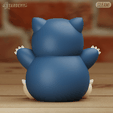 Snorlax09.png Snorlax Chibi Cute 2 models Pokemon Sleep