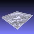 gale_crater_QD00_display_large.jpg Free STL file Gale Crater, Mars・3D printer design to download
