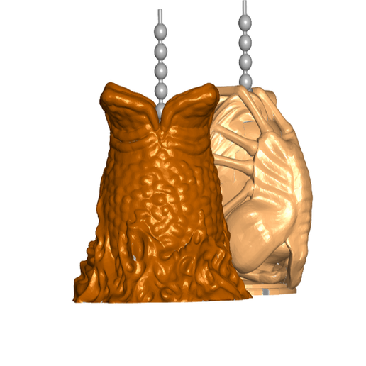 alienPCside.png Aliens Egg | Facehugger Pull Ball Chain, Keychain Knob | Handle | Fob | Finials